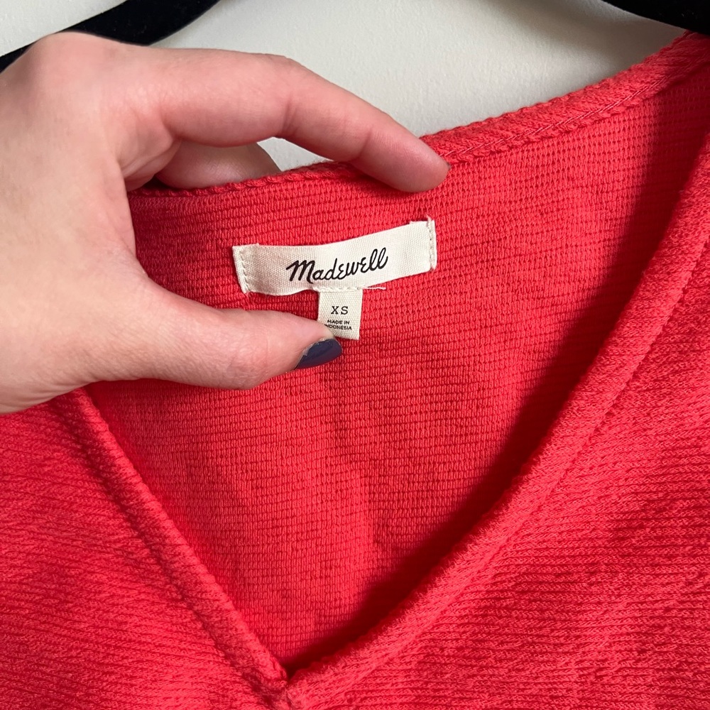 Madewell ~ Ruched-Front Top - Picture 9 of 9
